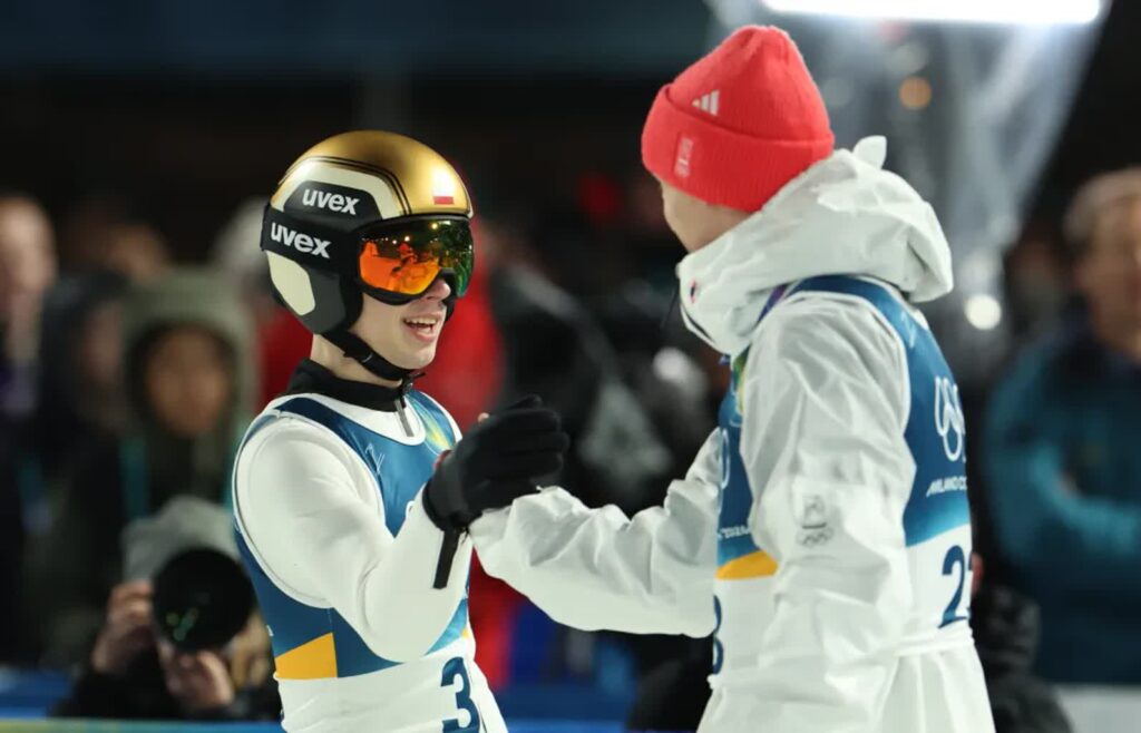 Paweł Wąsek (P) i Kacper Tomasiak (L) Fot. PAP/Grzegorz Momot