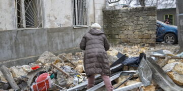 UKRAINA ODESSA SKUTKI ROSYJSKIEGO ATAKU. Fot. PAP/Alena Solomonova