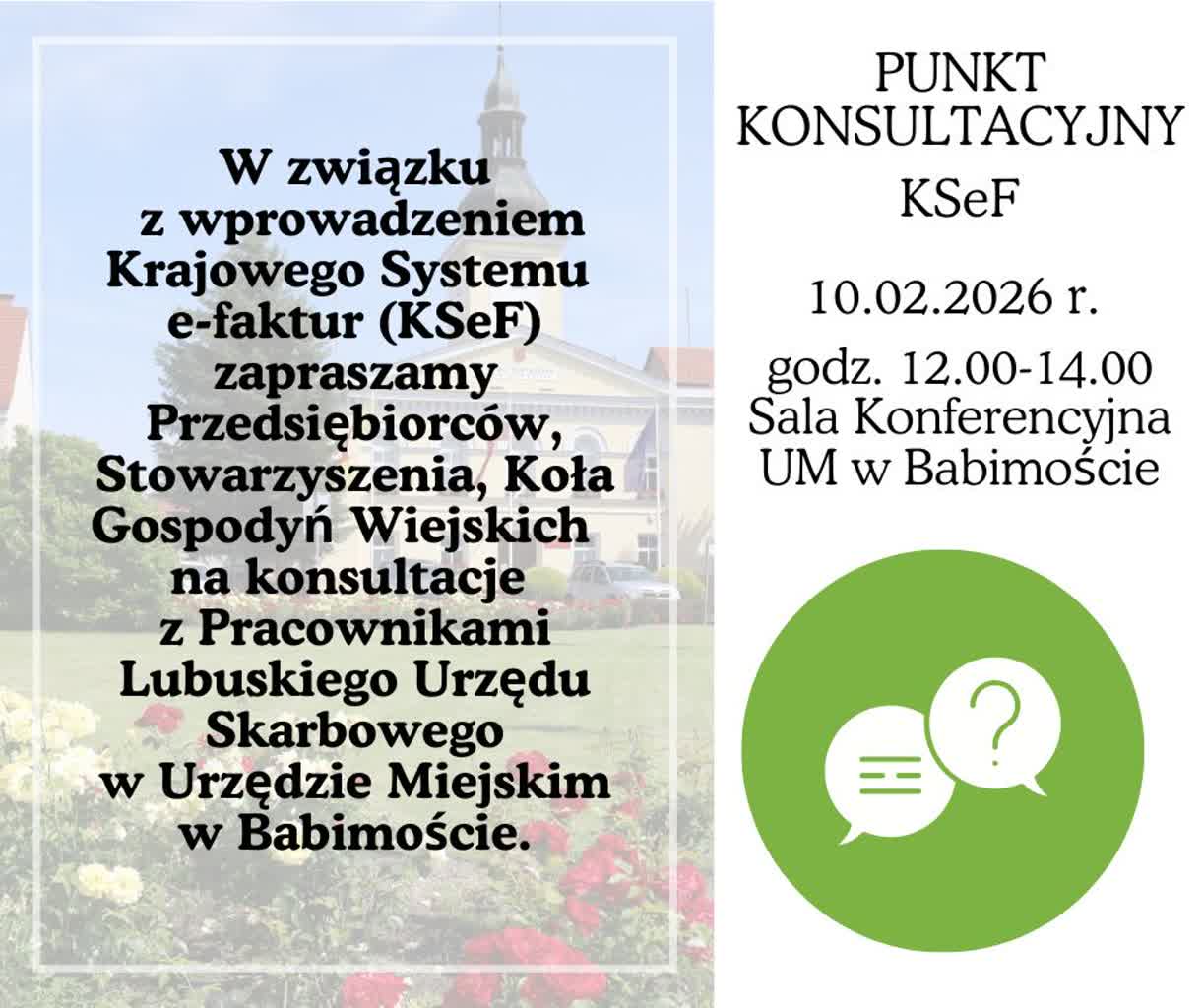 Szkolenie z e-Faktur w Babimoście