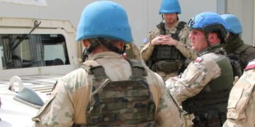 Zdjęcie ilustracyjne. Żołnierze XII zmiany PKWUNIFIL. Fot. Dowództwo Operacyjne Rodzajów Sił Zbrojnych/FB