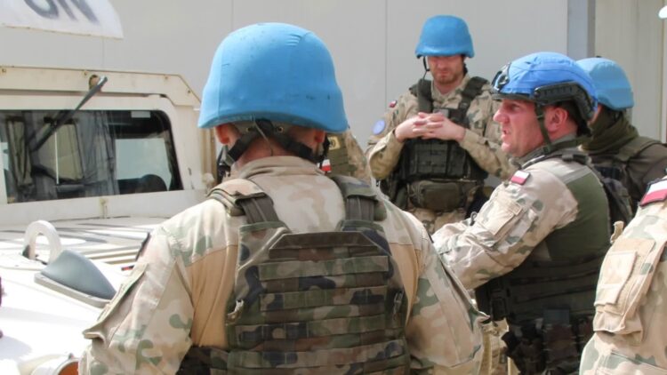 Zdjęcie ilustracyjne. Żołnierze XII zmiany PKWUNIFIL. Fot. Dowództwo Operacyjne Rodzajów Sił Zbrojnych/FB