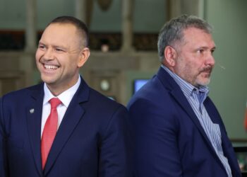 Prezydent Karol Nawrocki i minister sprawiedliwości Waldemar Żurek. Fot. Kolaż zdjęć PAP