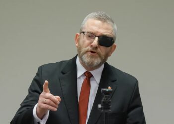 Grzegorz Braun. Fot. PAP/Paweł Supernak