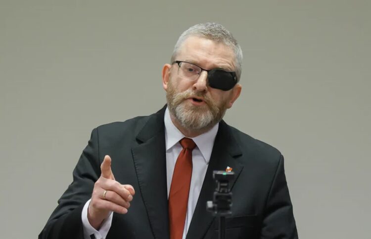 Grzegorz Braun. Fot. PAP/Paweł Supernak