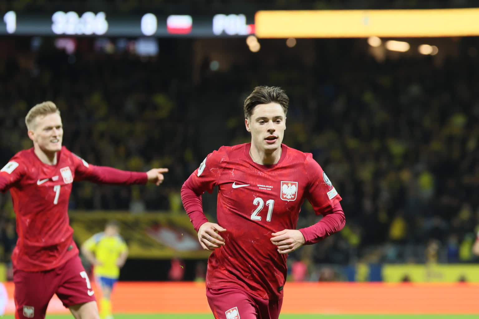 Szwecja – Polska 1:1 w 33. minucie [AKTUALIZOWANY]
