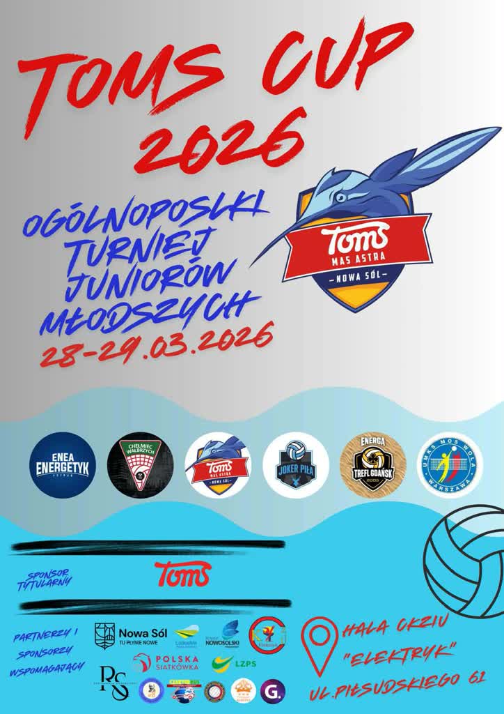 Młodzieżowa elita siatkarska zagra w Nowej Soli