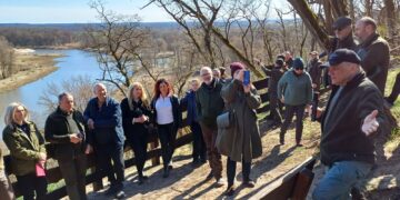 Ścieżka dydaktyczna na terenie rezerwatu Bukowa Góra w gminie Otyń (fot. Piotr Bakselerowicz)