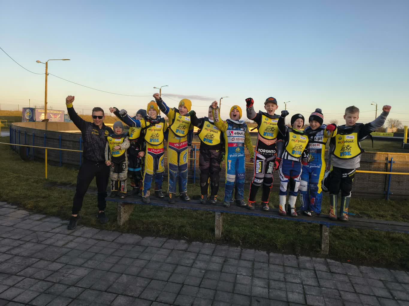 Miniżużlowcy po pierwszym treningu