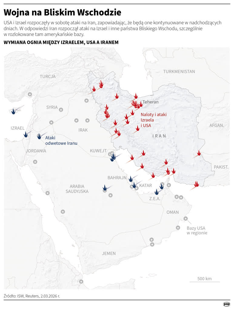 Iran zagroził atakiem na izraelski ośrodek nuklearny, Trump ocenił operację wojskową 15/10