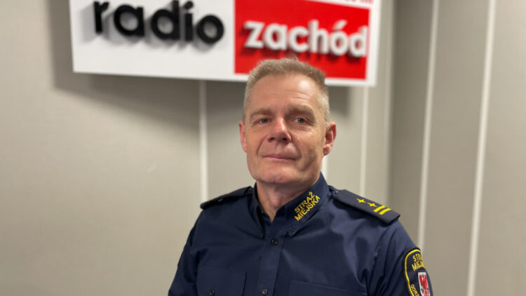 Andrzej Jasiński, komendant straży miejskiej w Gorzowie Wlkp.