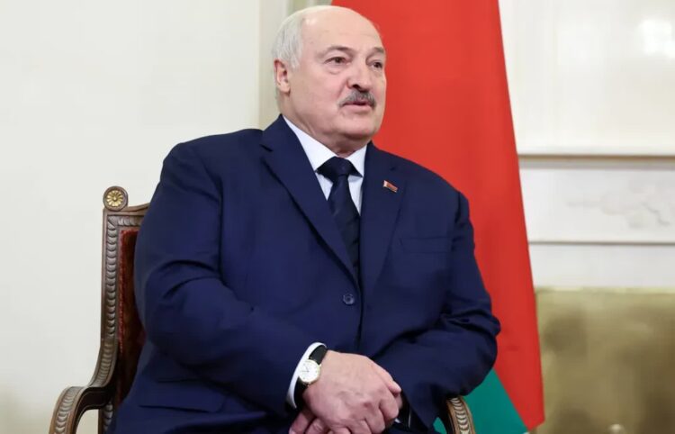 Alaksandr Łukaszenka. Fot. EPA/ALEXANDER KAZAKOV / SPUTNIK / KREMLIN POOL