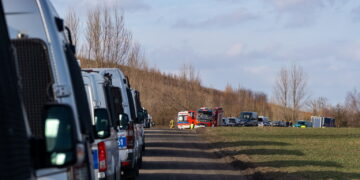 GALCZYCE DRON SPADŁ NA TEREN KOPALNI. Fot. PAP/Bartosz Skonieczny