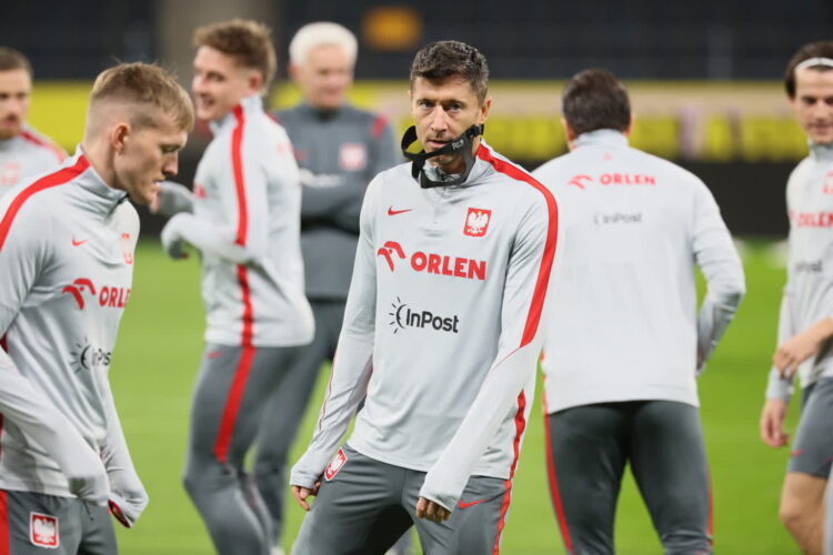 PIŁKA NOŻNA ELIM MŚ TRENING REPREZENTACJI POLSKI