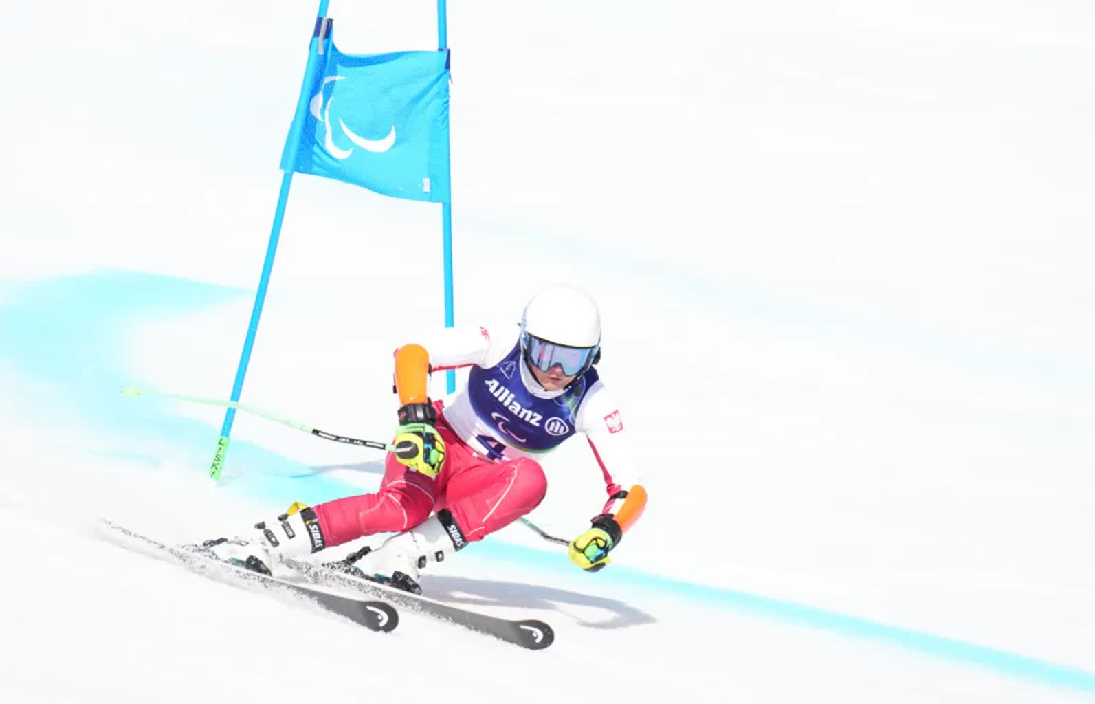 Igrzyska paralimpijskie. Michał Gołaś ze srebrnym medalem w slalomie specjalnym