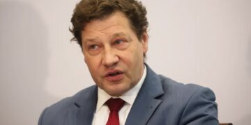 Sędzia Piotr Schab. Fot. PAP/Leszek Szymański