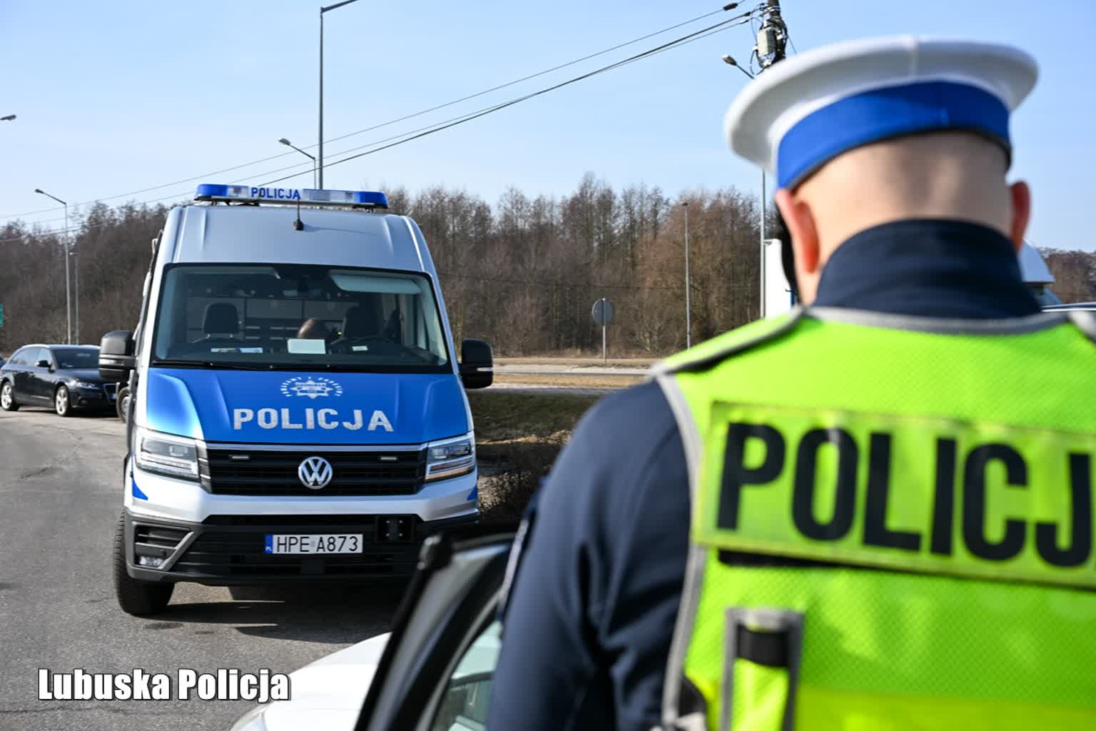 Po wypadku zablokowana jezdnia A18 w kierunku Wrocławia