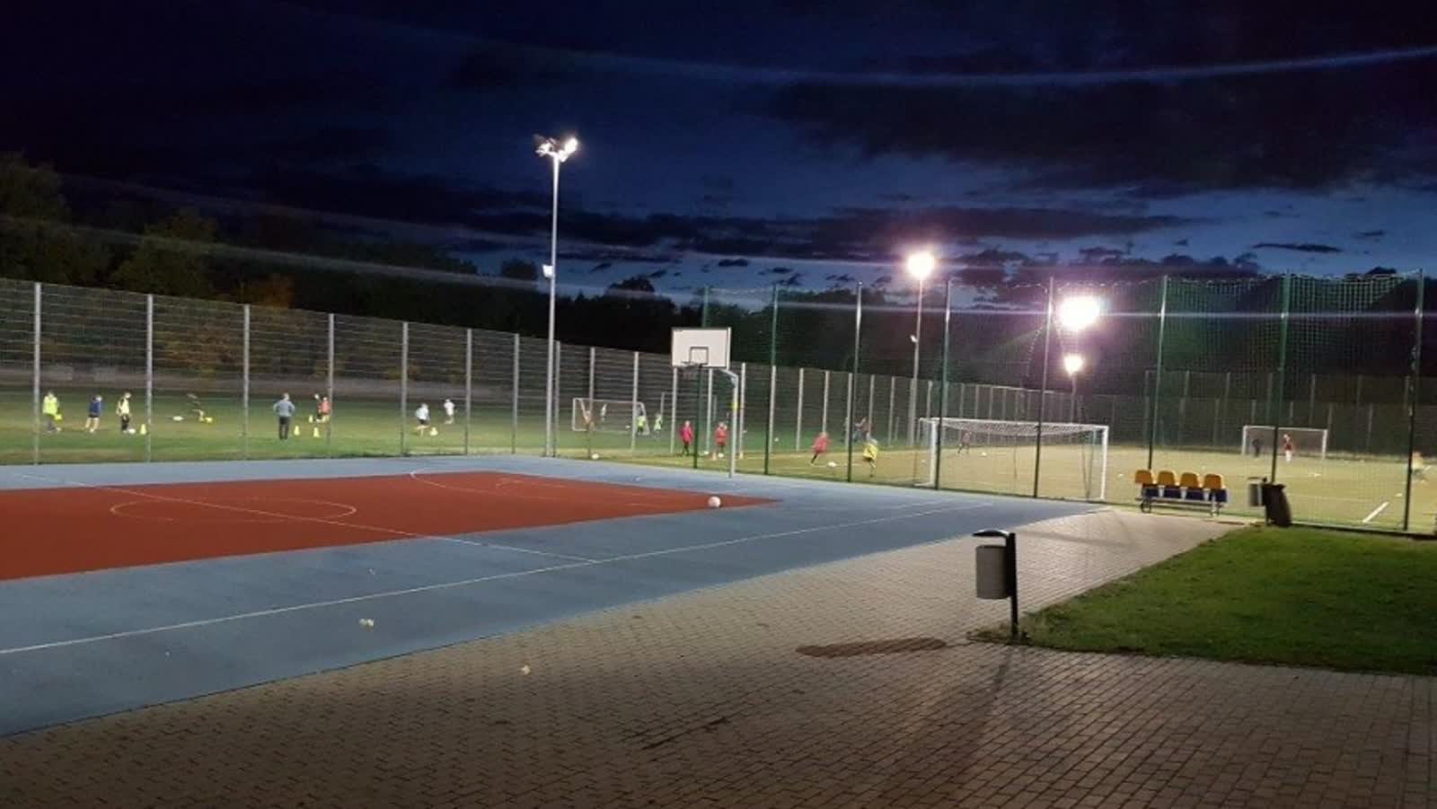 Instruktor na szprotawskim Orliku