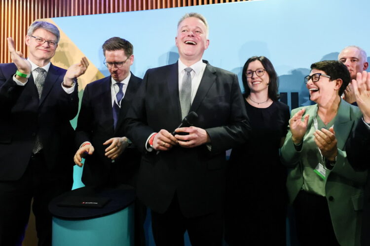 CDU celebruje zwycięstwo w wyborach w Nadrenii-Palatynacie (PAP/EPA/RONALD WITTEK)