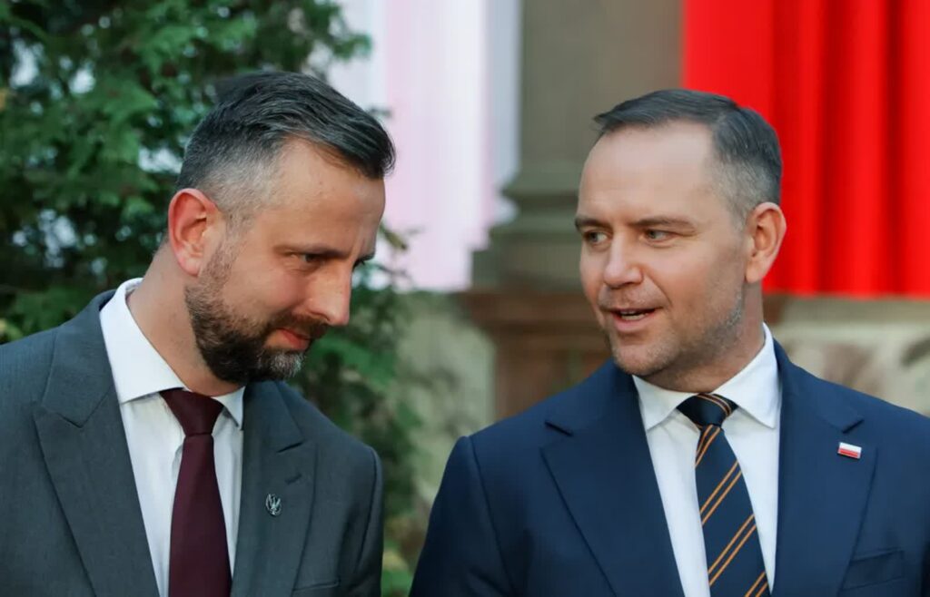 Prezydent Karol Nawrocki i wicepremier, szef MON i lider PSL Władysław Kosiniak-Kamysz. Fot. PAP/ Paweł Supernak