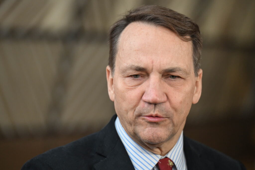 Wicepremier, szef MSZ Radosław Sikorski. Fot. PAP/Wiktor Dąbkowski