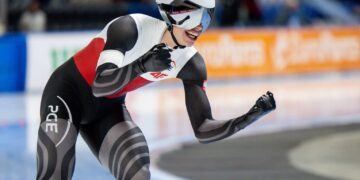 Vladimir Semirunnii. Fot. Polski Związek Łyżwiarstwa Szybkiego/FB