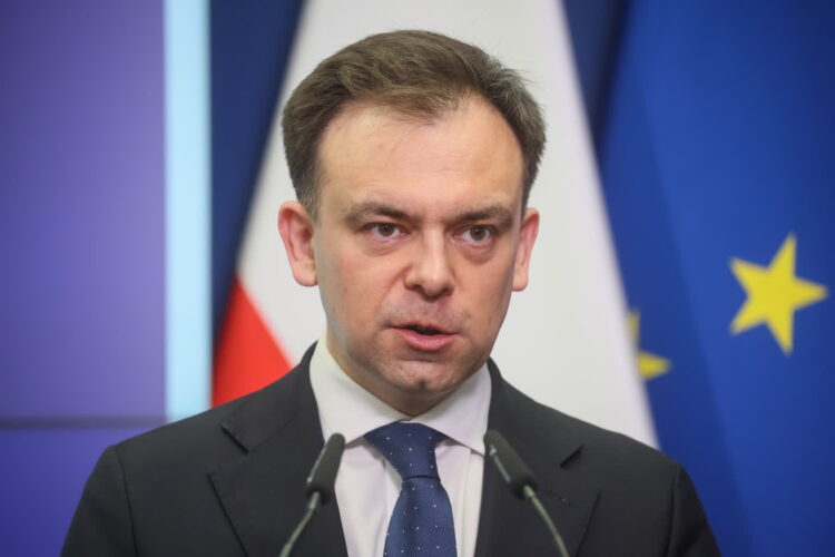 Minister finansów Andrzej Domański. Fot. PAP/Leszek Szymański