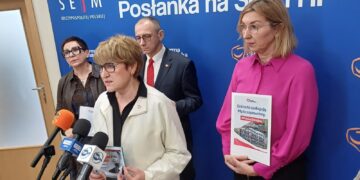 Konferencja prasowa lubuskiej KO po prezydenckim wecie ustawy związanej z SAFE (fot. Piotr Bakselerowicz)