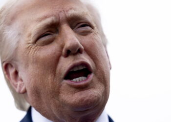 Na zdjęciu Donald Trump (PAP/EPA/SHAWN THEW / POOL)