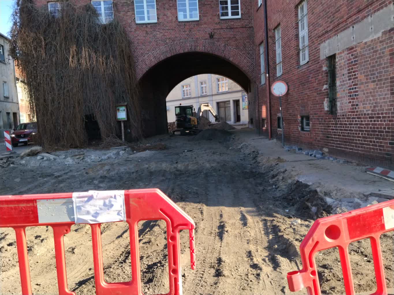 Wymiana wodociągów w centrum Lubska