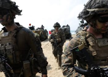 Marines (zdjęcie ilustracyjne). Fot. EPA/NARONG SANGNAK