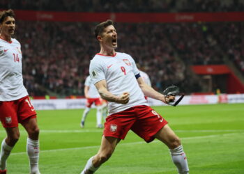 PIŁKA NOŻNA ELIMINACJE MŚ POLSKA ALBANIA. Fot. PAP/Leszek Szymański