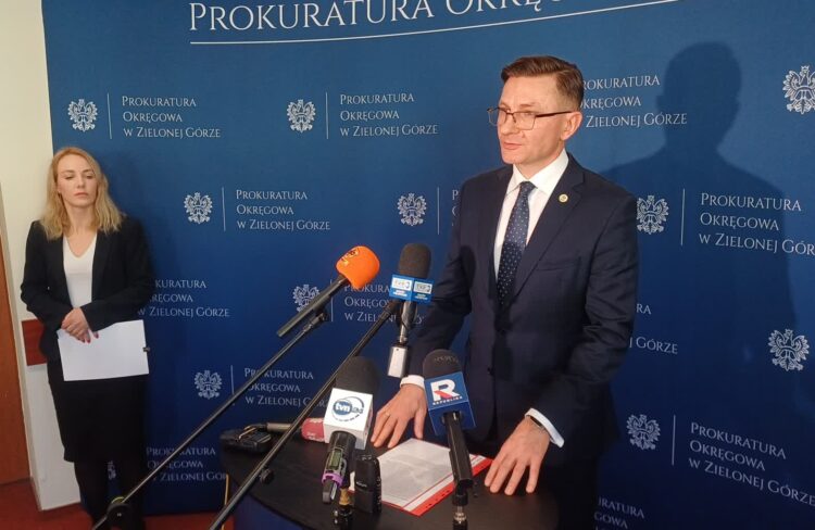 Na zdjęciu Robert Kmieciak, szef Prokuratury Okręgowej w Zielonej Górze (fot. Piotr Bakselerowicz)