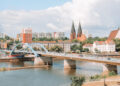 Most na Odrze łączący Słubice z Frankfurtem (Gmina Słubice)
