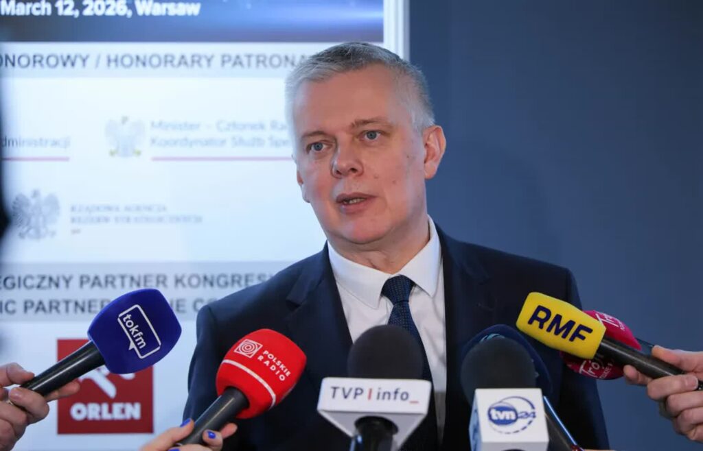 Minister koordynator służb specjalnych Tomasz Siemoniak. Fot. PAP/ Paweł Supernak