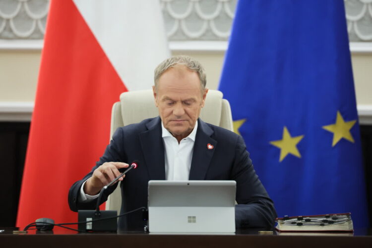 Premier Donald Tusk. Fot. PAP/Leszek Szymański