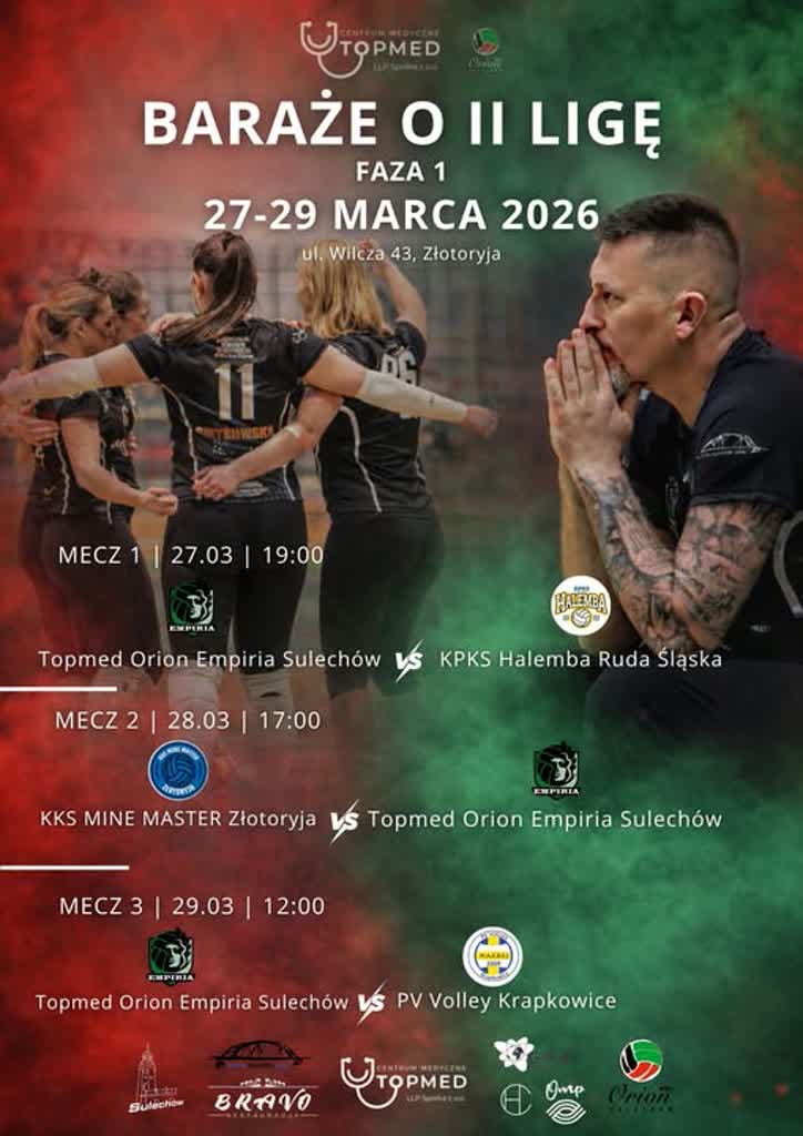 Sulechowskie siatkarki przegrały z mistrzem Śląska