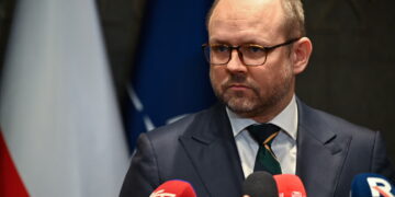 Szef Biura Polityki Międzynarodowej w KPRP Marcin Przydacz. Fot. PAP/Adam Warżawa