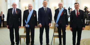 WARSZAWA ORDERY ORŁA BIAŁEGO I ODRODZENIA POLSKI. Fot. PAP/Leszek Szymański