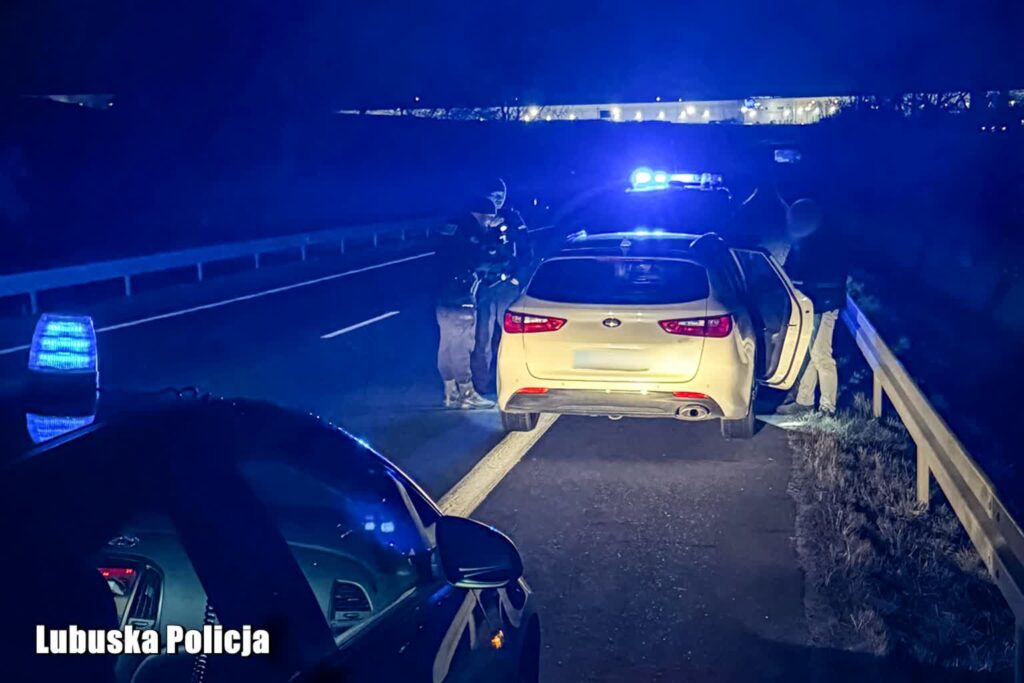 18-latek miał prawo jazdy od 17 dni, jednego wieczora zarobił 36 punktów karnych (KPP Świebodzin)