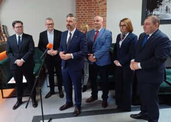 8 marca wybory w lubuskiej KO. Obecny szef Waldemar Sługocki mobilizuje siły (fot. Piotr Bakselerowicz)