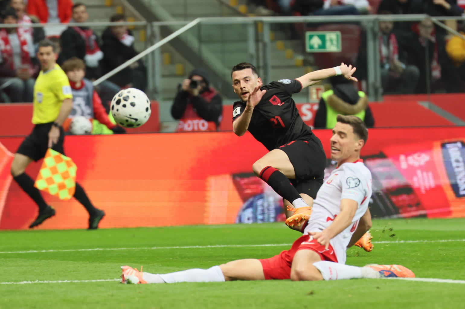 Polska – Albania 0:1 do przerwy