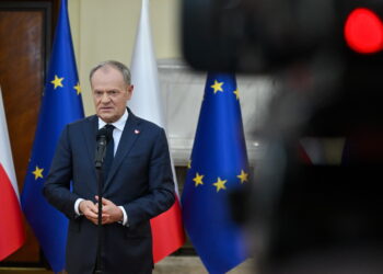 Na zdjęciu premier Donald Tusk (PAP/Piotr Nowak)