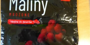 Mrożone maliny. Fot. Główny Inspektorat Sanitarny