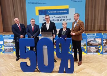 Zarząd województwa lubuskiego zakontraktował ponad połowę pieniędzy w ramach unijnej perspektywy 2021-27 (fot. Piotr Bakselerowicz)