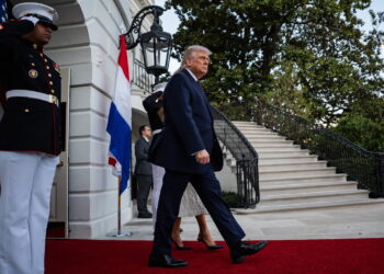 Na zdjęciu Donald Trump (PAP/EPA/SALWAN GEORGES / POOL)