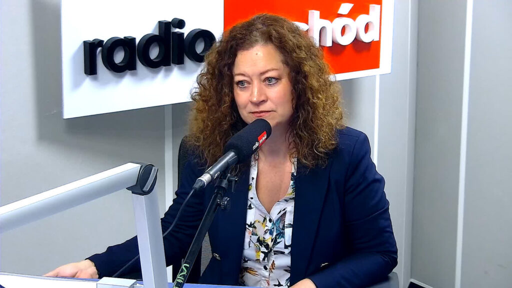 Olimpia Barańska w studiu RZ