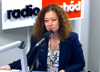 Olimpia Barańska w studiu RZ