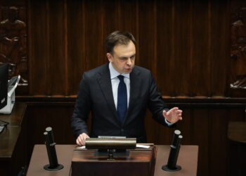 Andrzej Domański Fot. PAP/Tomasz Gzell