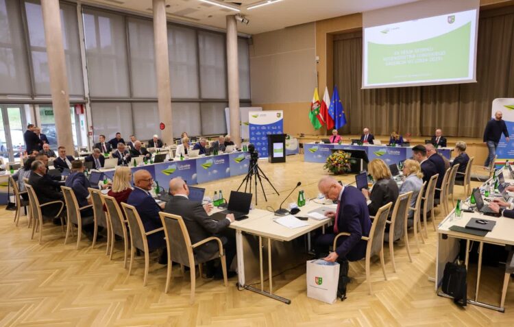 Kwietniowa sesja sejmiku województwa lubuskiego (fot. Paweł Wańczko/lubuskie.pl)