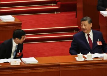 Przywódca Chin Xi Jinping. Fot. PAP/EPA/ ANDRES MARTINEZ CASARES